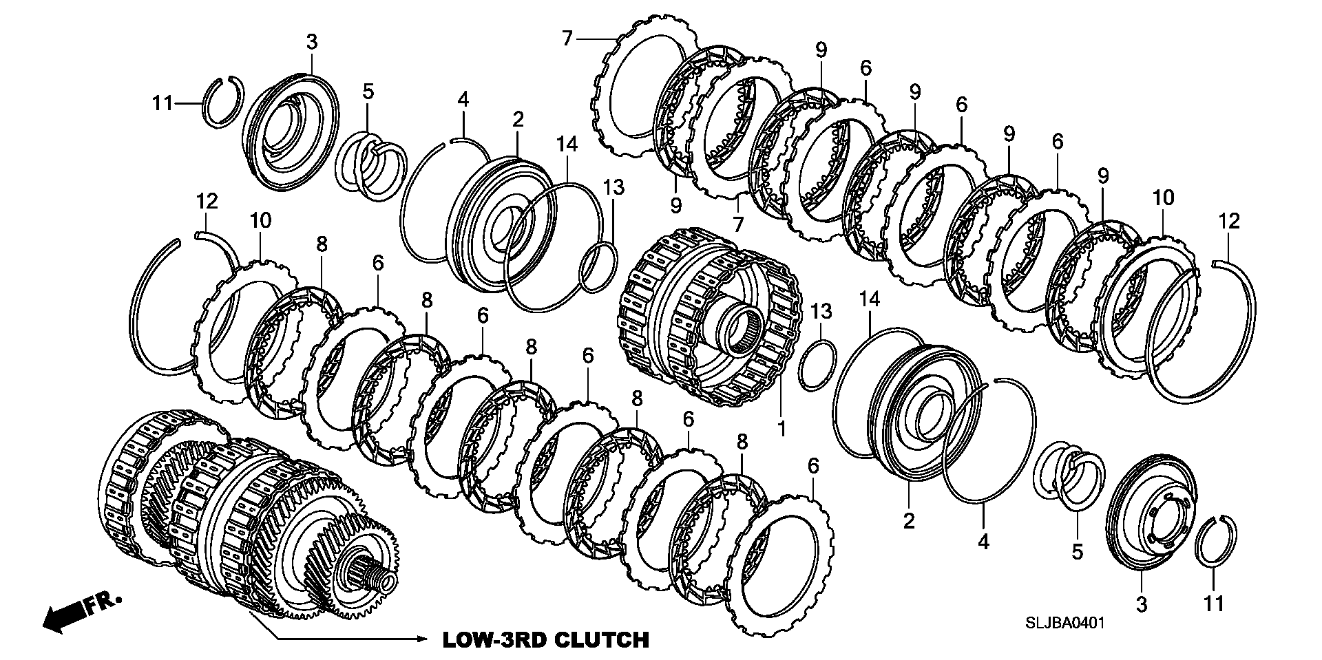 CLUTCH( LOW SARD) (5AT)