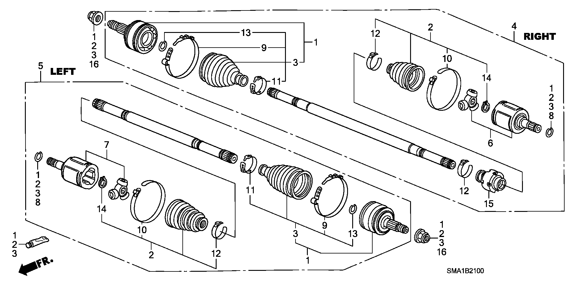 FRONT DRIVE SHAFT(1)