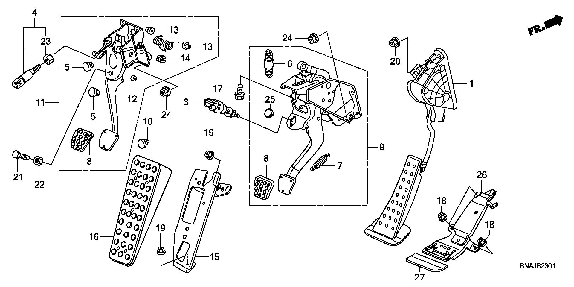 PEDAL(TYPE R)