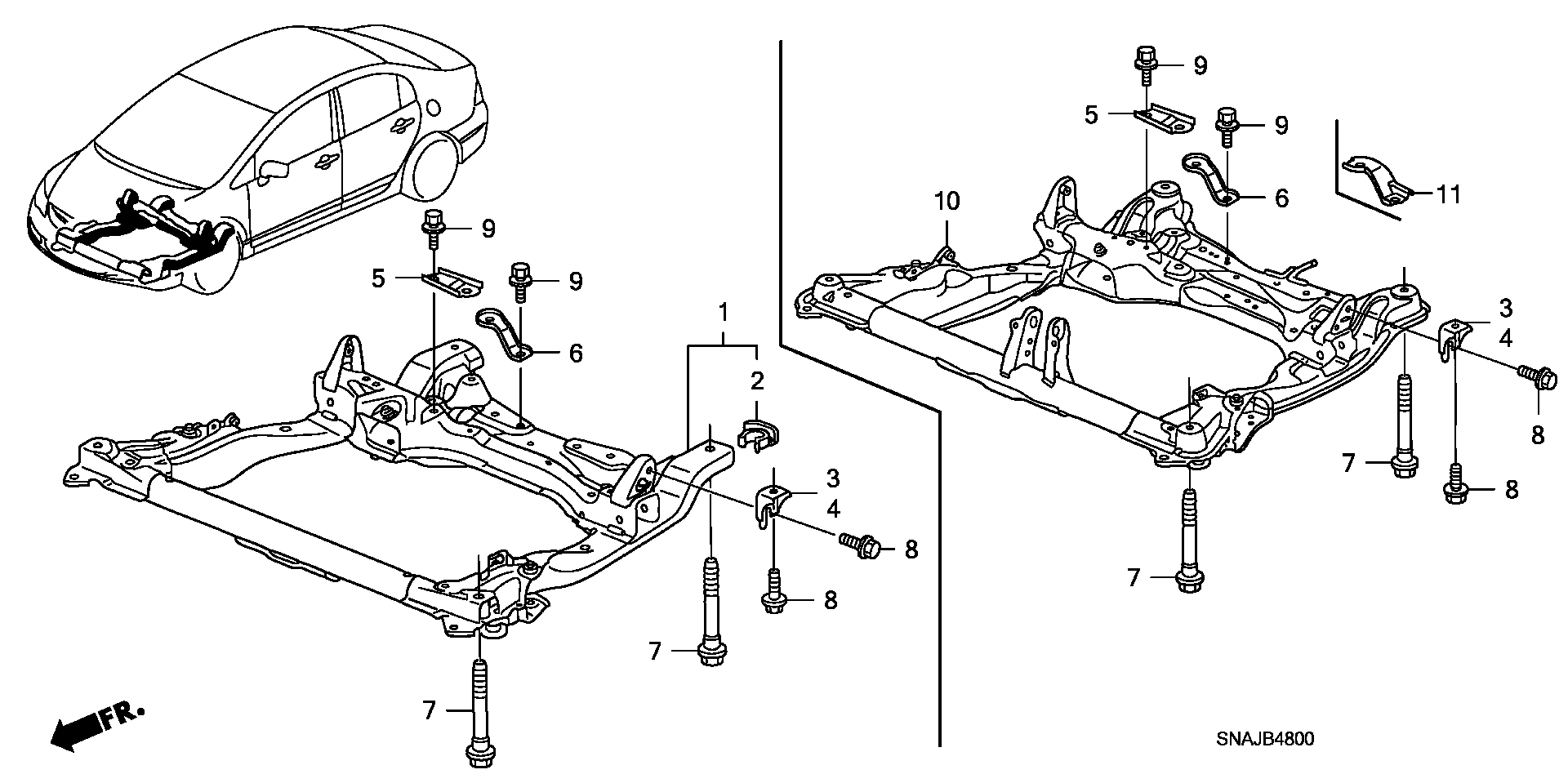 FRONT SUB-FRAME