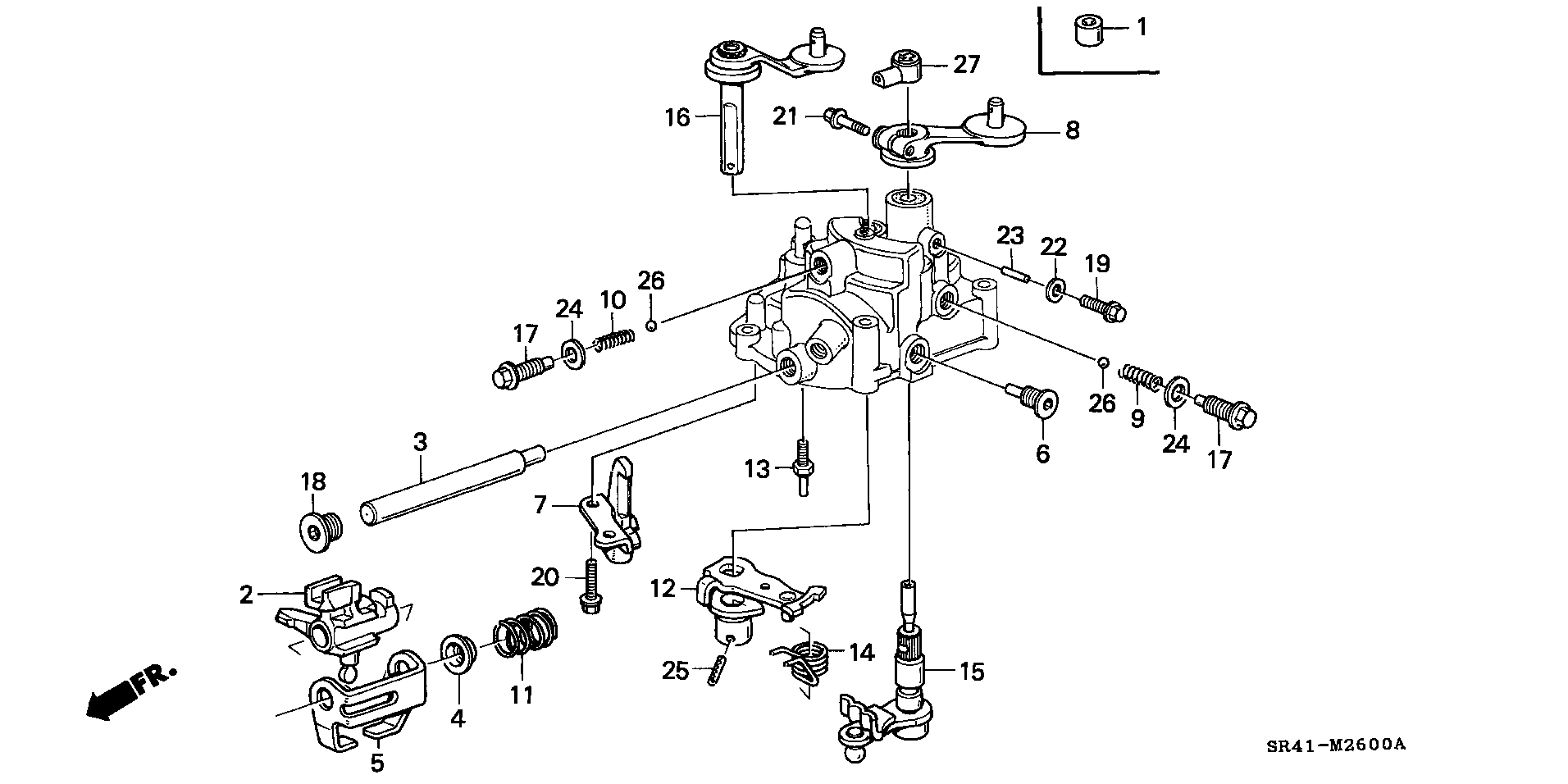 SHIFT ARM/ SELECT ARM(4WD)