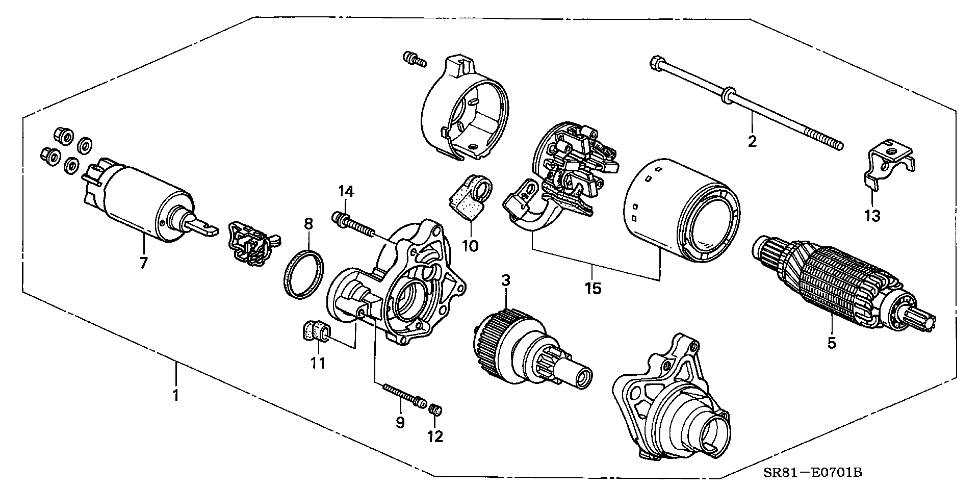 STARTER MOTOR(  MITSUHA ) (SM:302-44)
