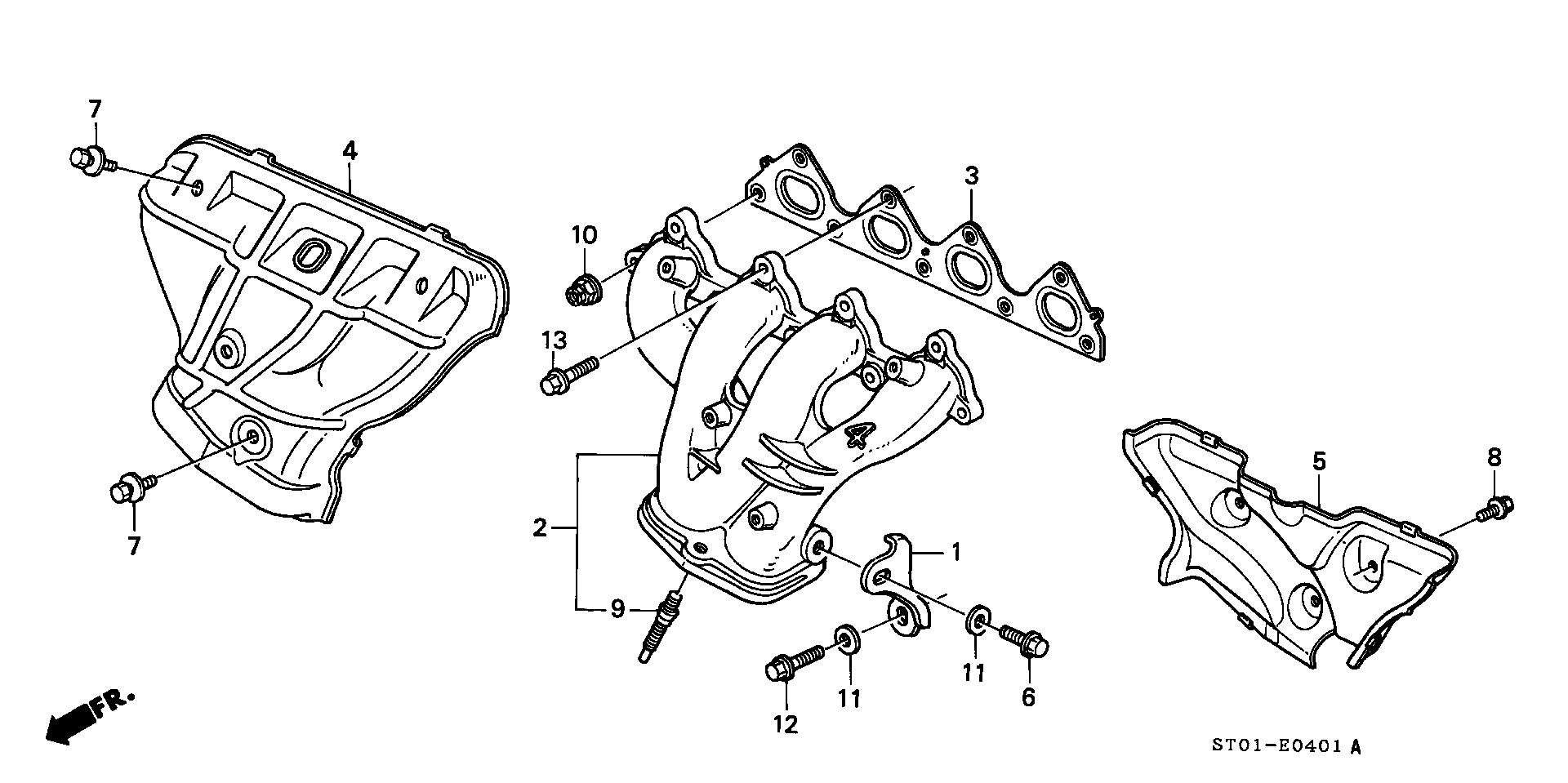 EXHAUST MANIFOLD(SI,SI-G)