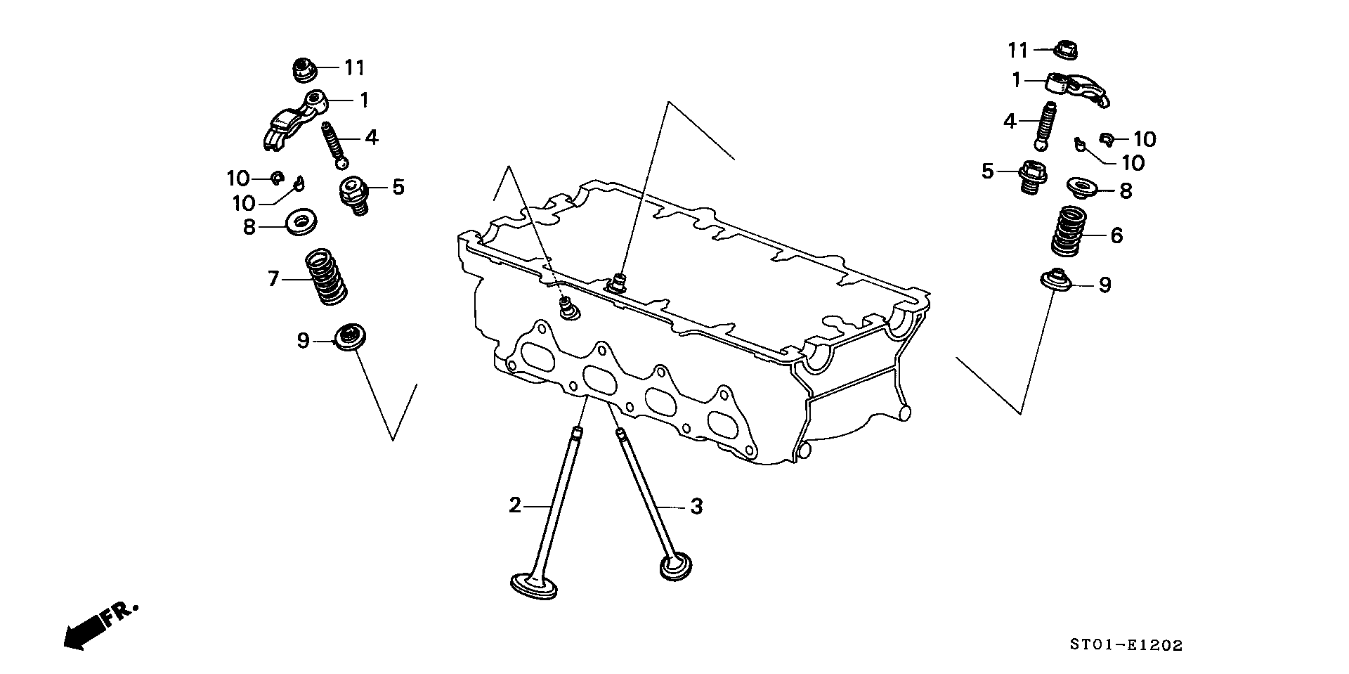 VALVE(BULB)/ LOCKER ARM(SI,SI-G)