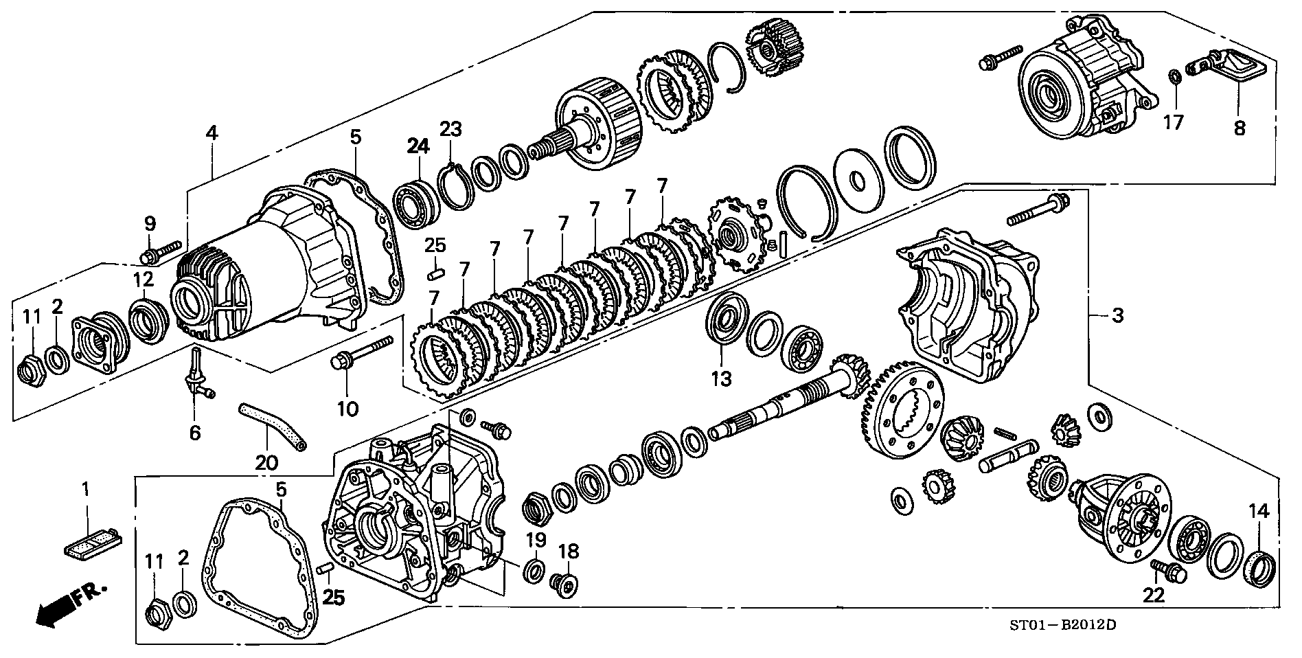 REAR DIFFERENTIAL(MA6:110)