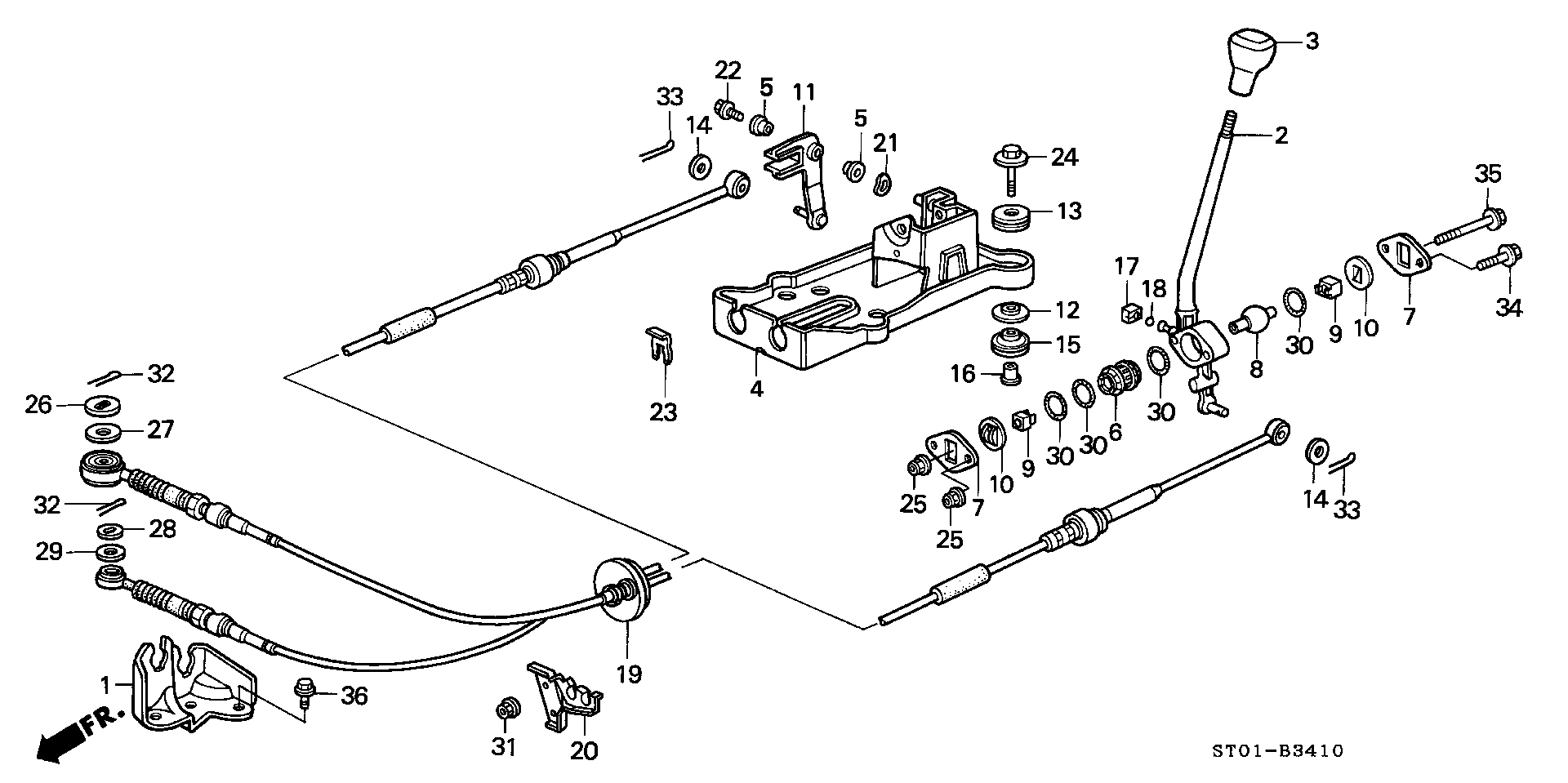 SHIFT LEVER(4WD)