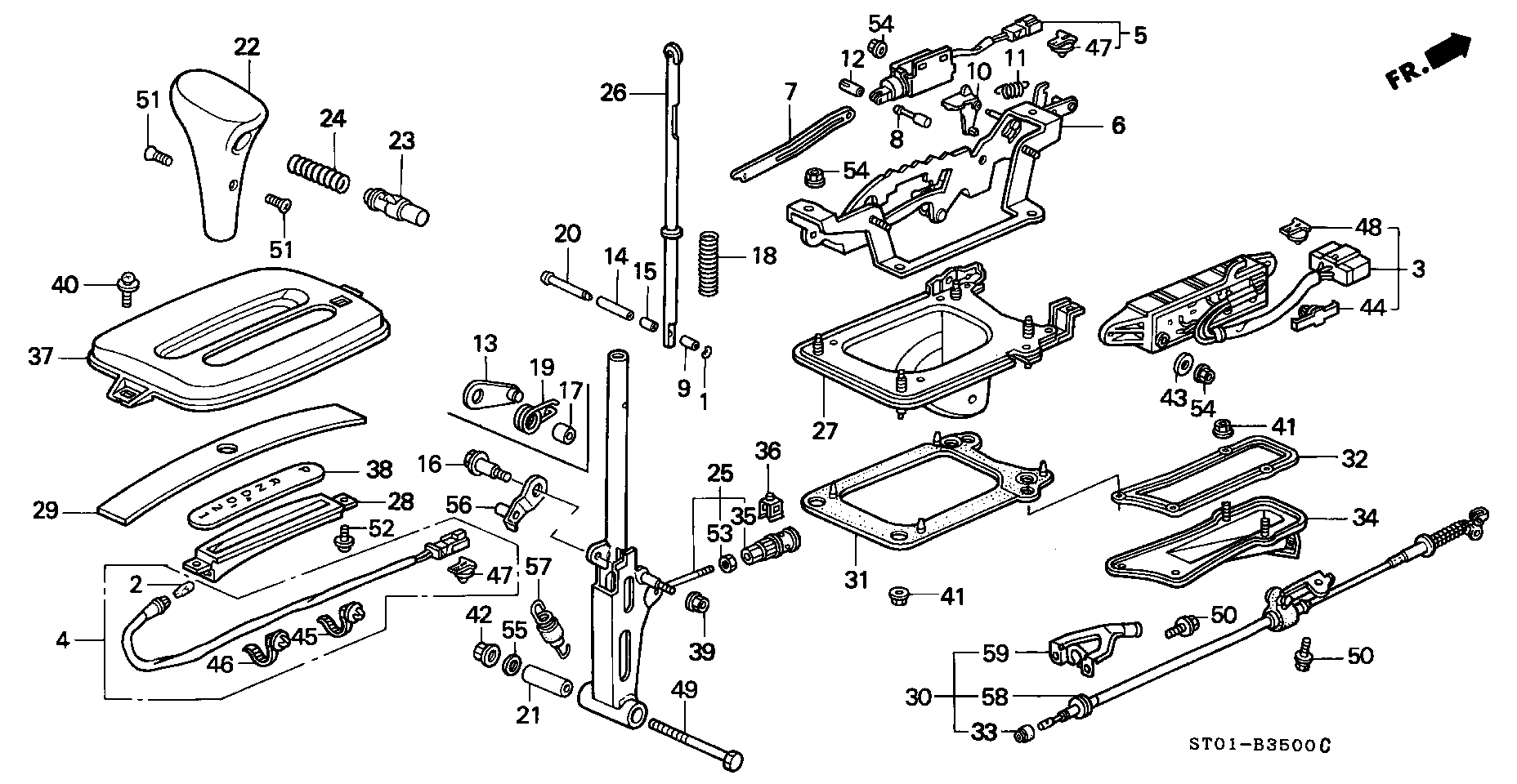 SELECT LEVER(2WD)