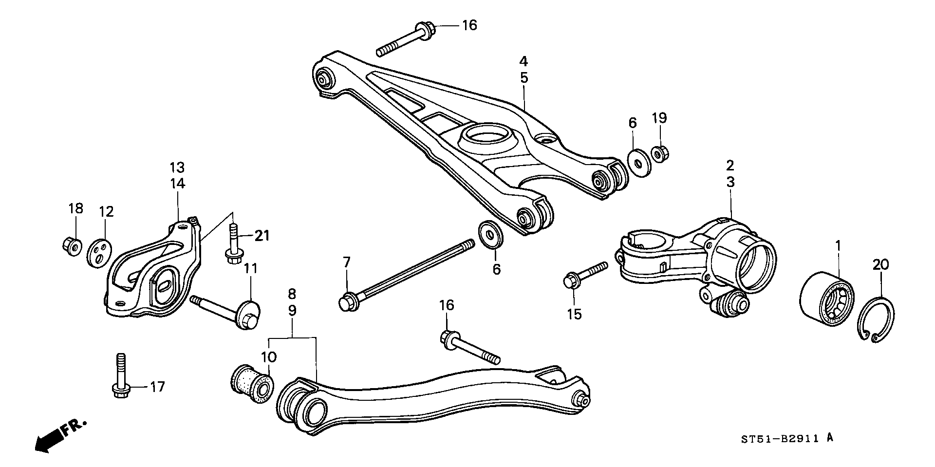 REAR LOWER ARM(4WD)