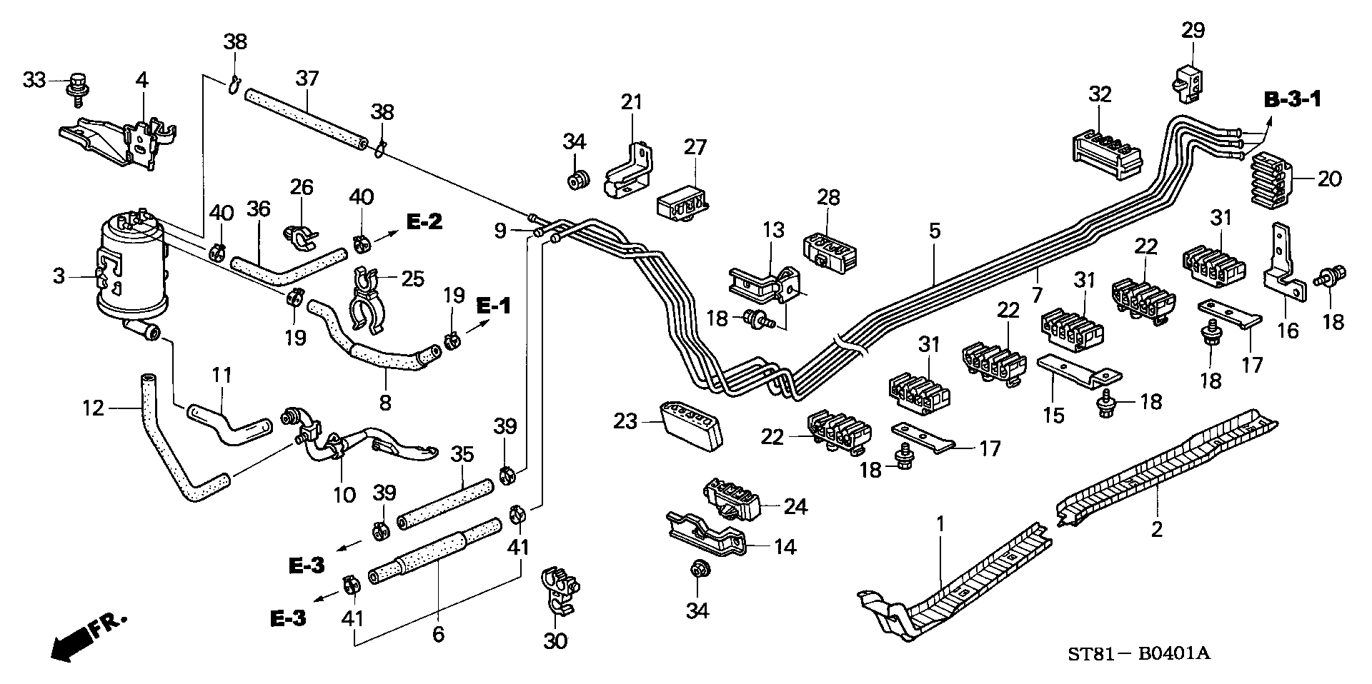 FUEL PIPE(2WD)( CARBURETOR)