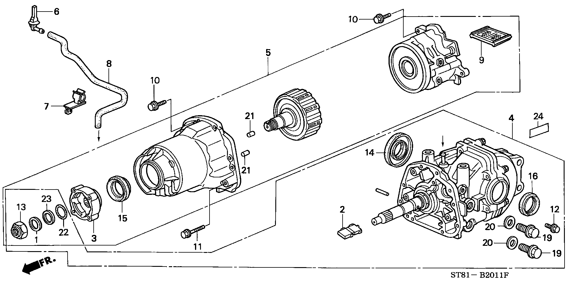 REAR DIFFERENTIAL(110-)