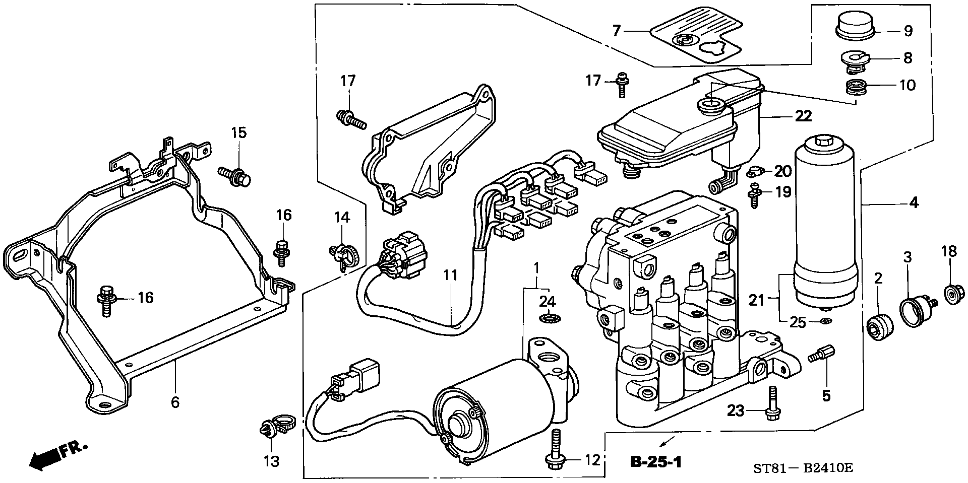 ABS MODULATOR(-120) (2WD)
