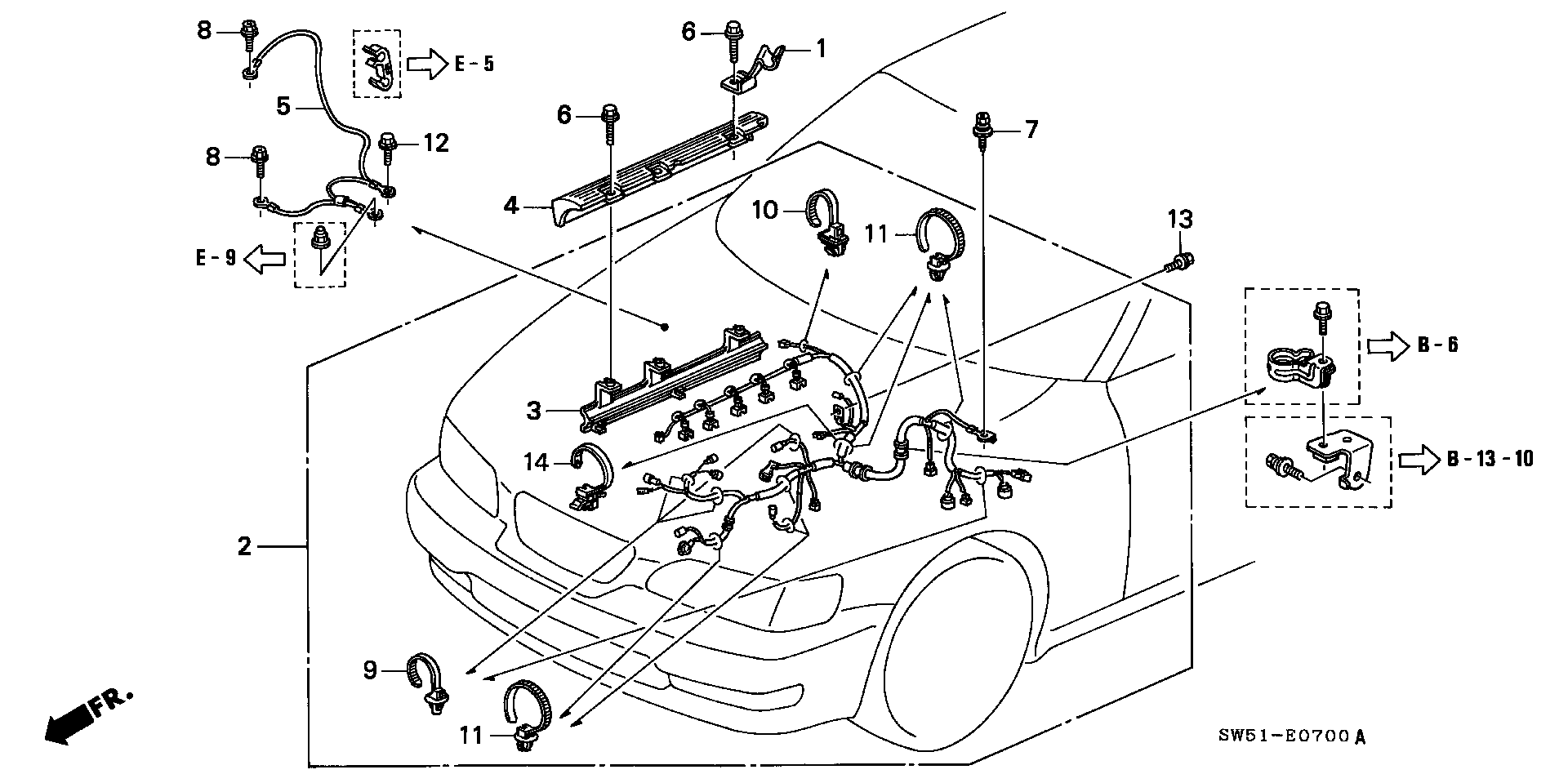 ENGINE WIRE HARNESS(L5)