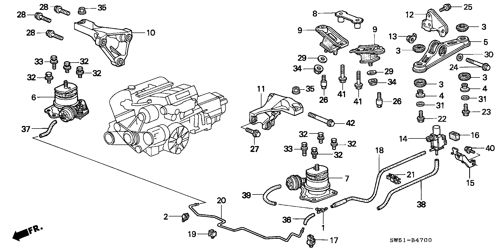 ENGINE MOUNT(L5)