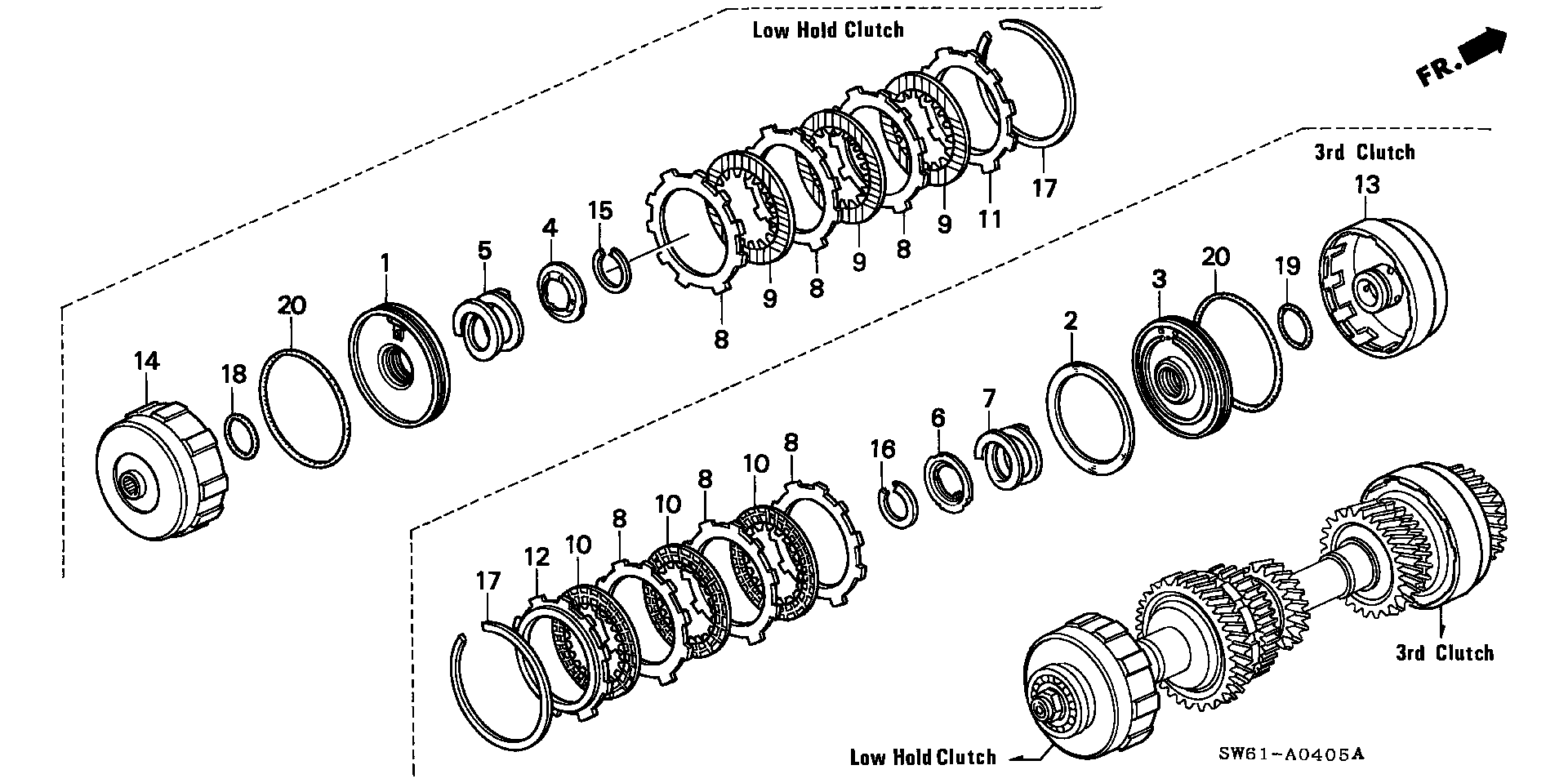 CLUTCH( SARD/ LOW HOLD) (2.0L) (L5)