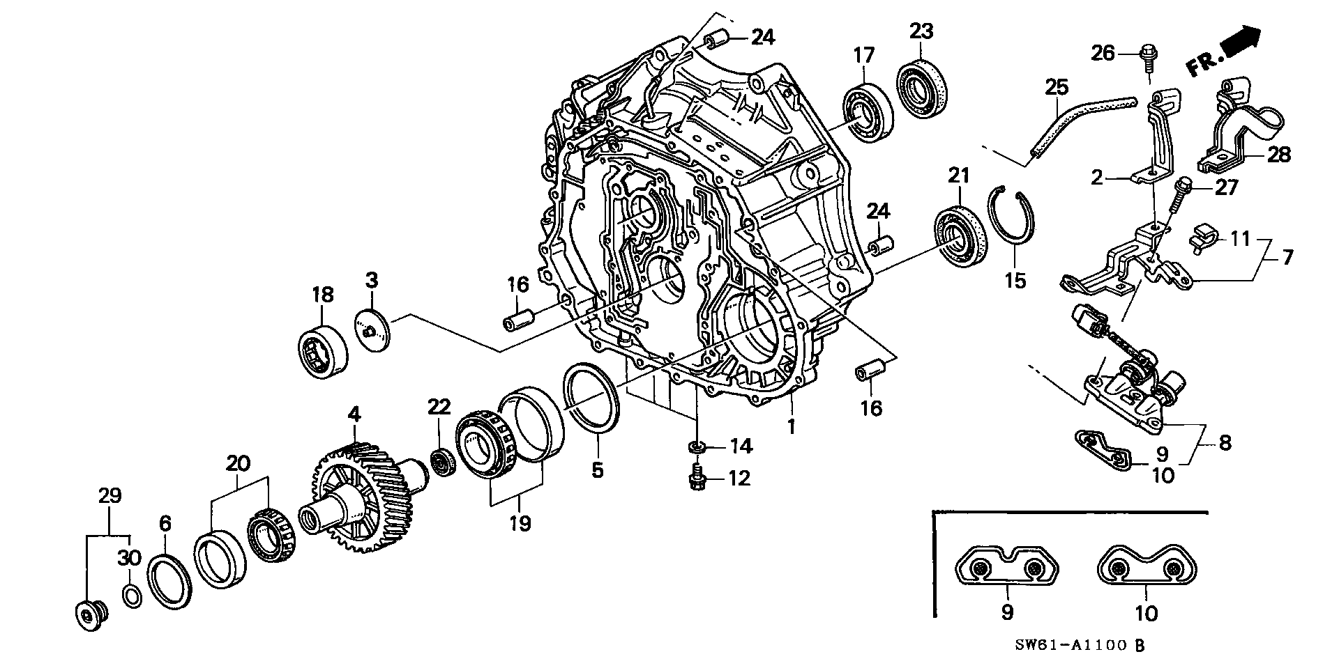 TORQUE CONVERTER CASE(V6)