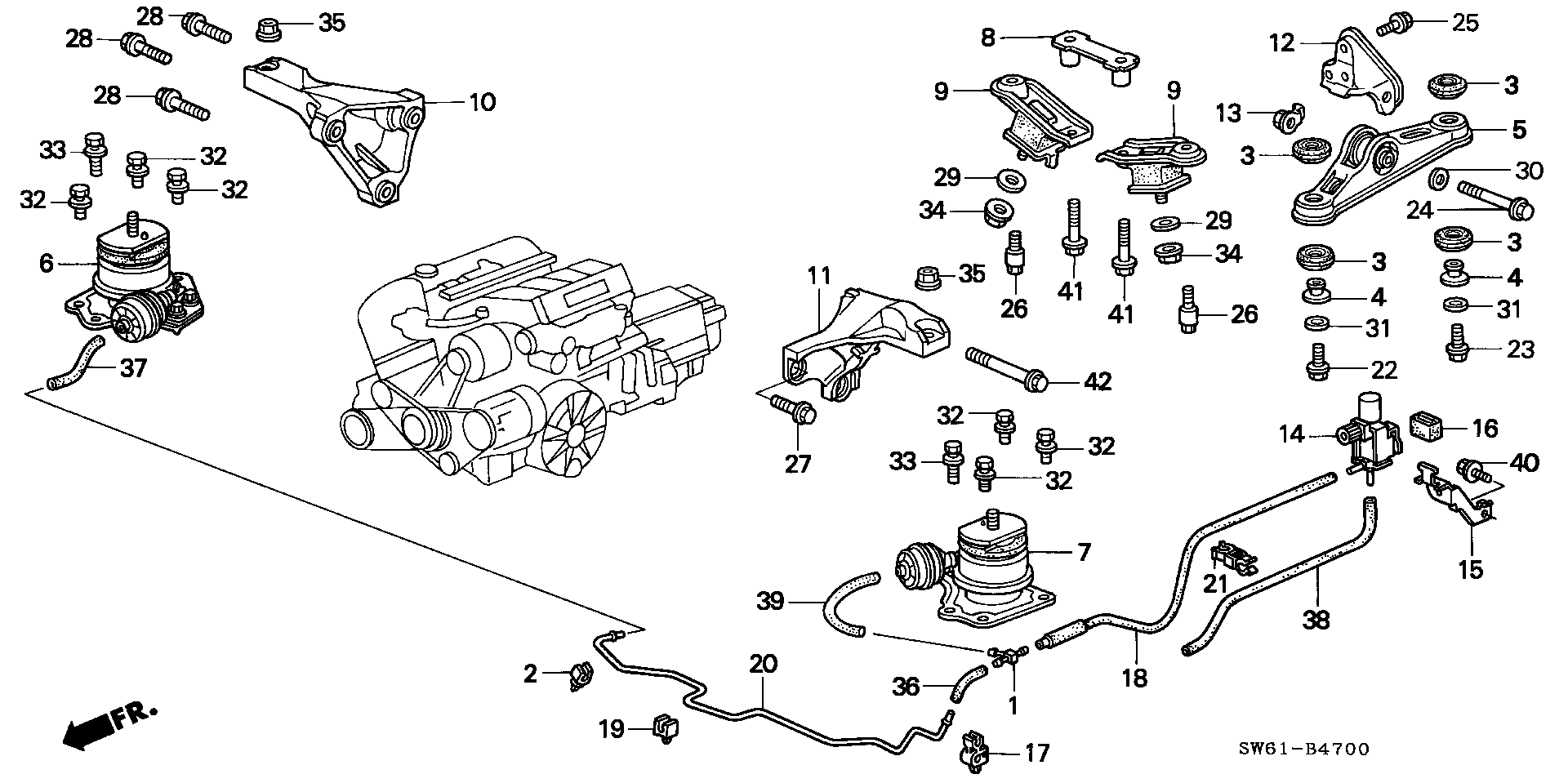 ENGINE MOUNT(L5)