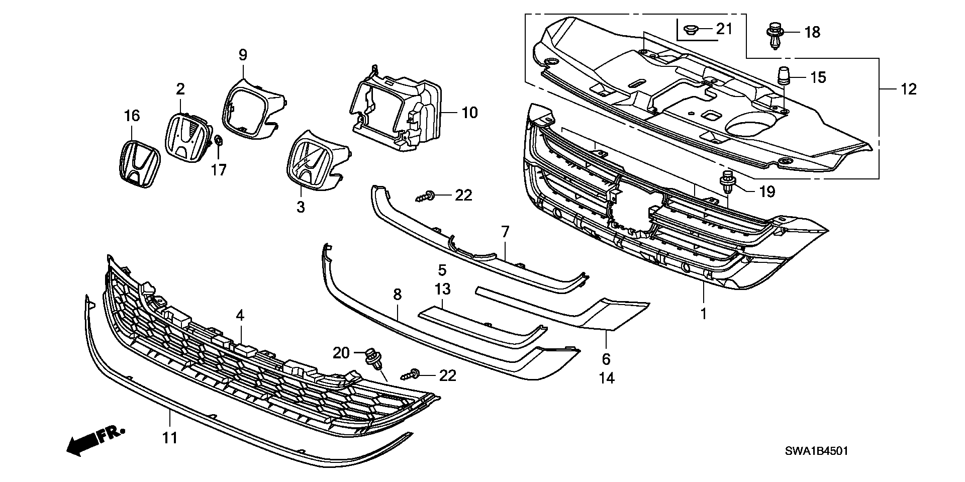 FRONT GRILLE(130)