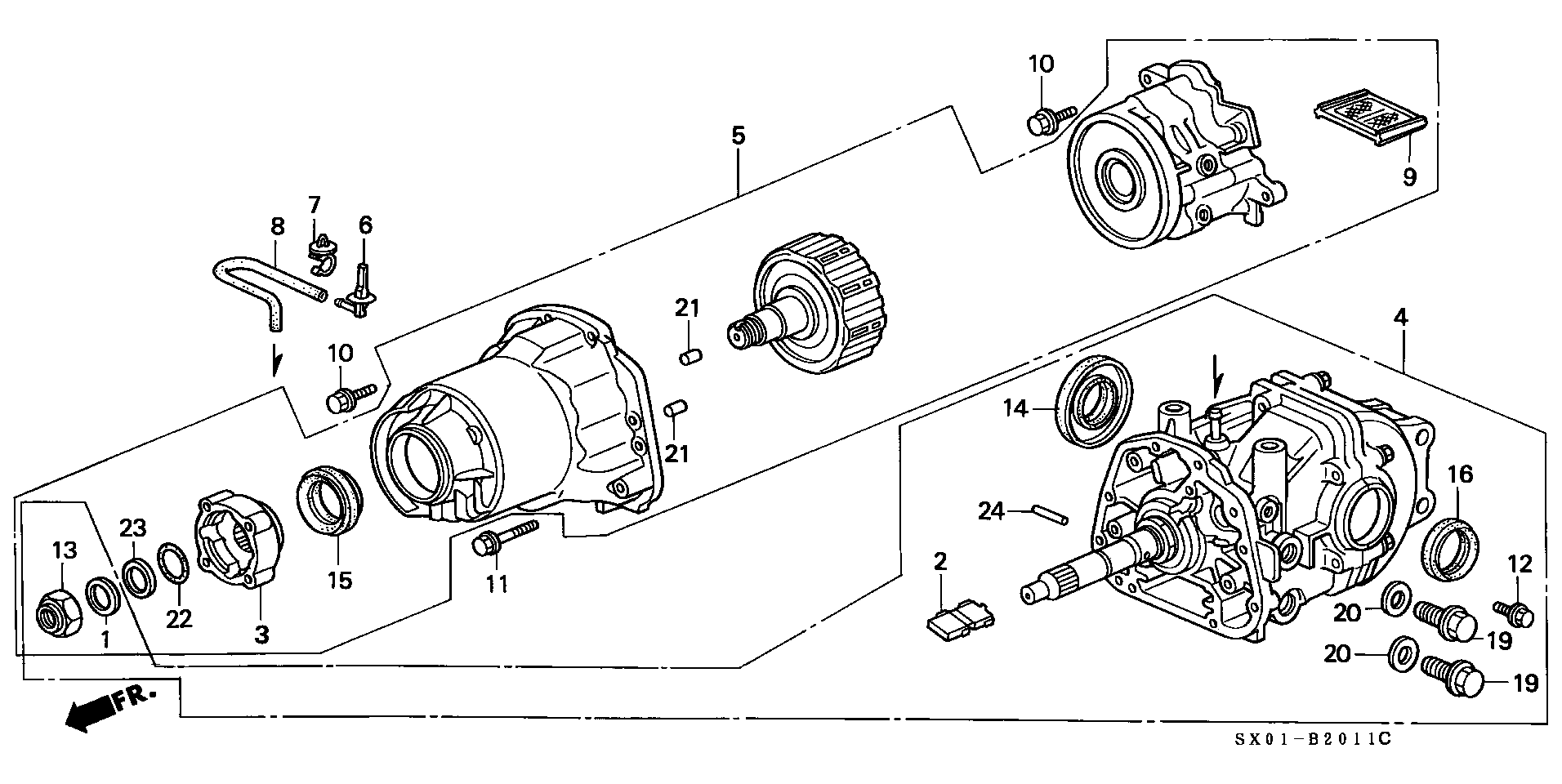 REAR DIFFERENTIAL (RA2:1044025-)