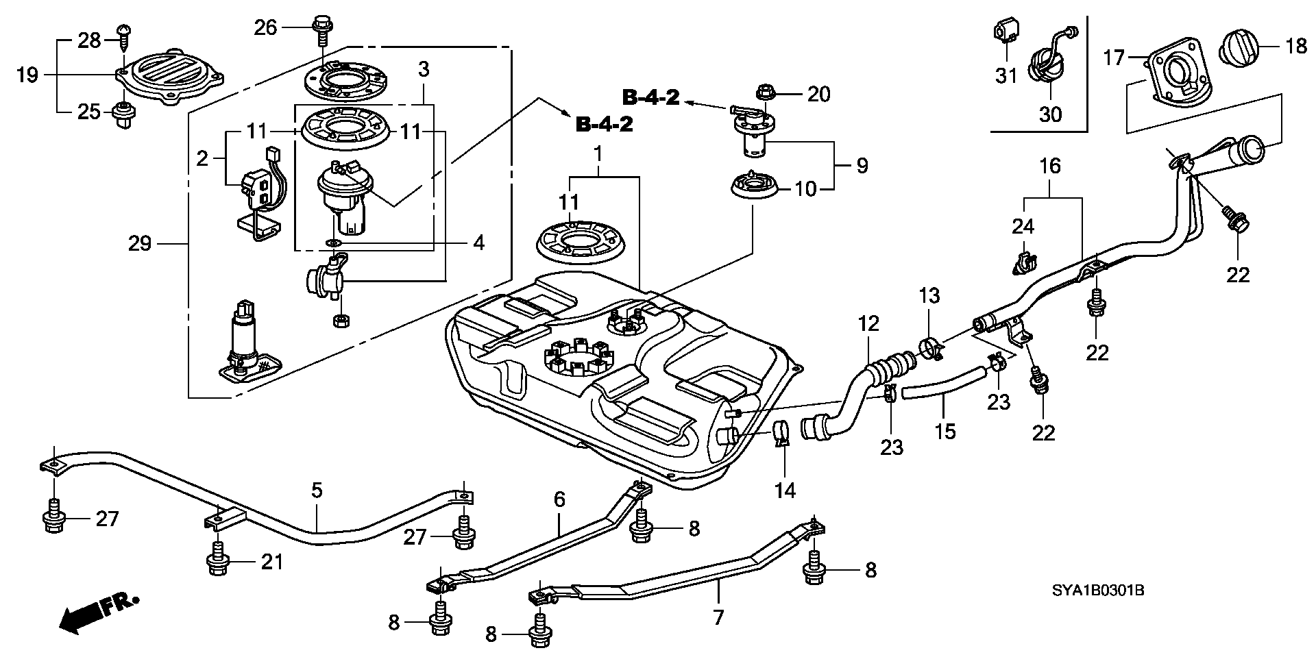 FUEL TANK(  WHEELCHAIR SPECIFICATION CAR )