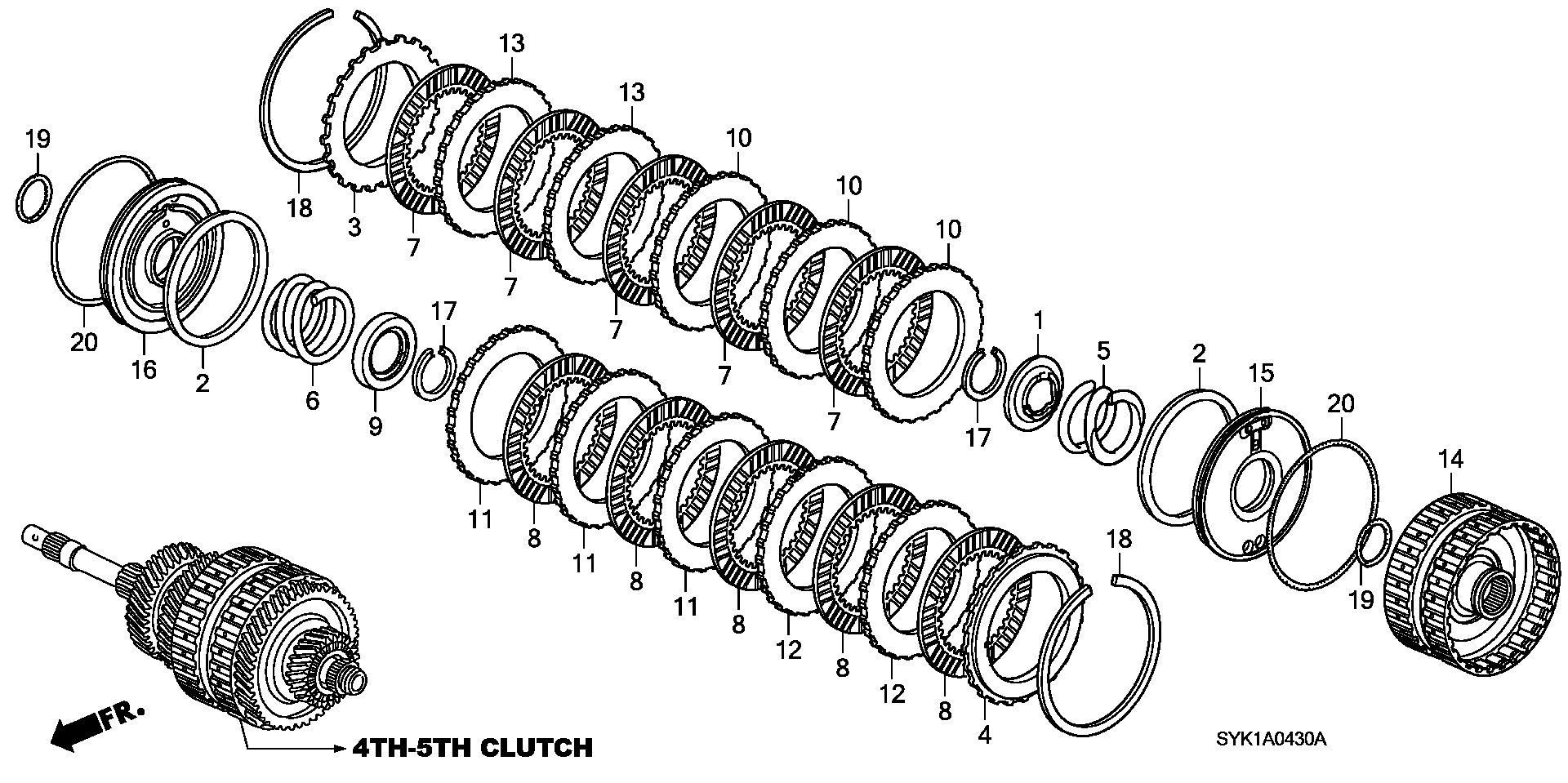 CLUTCH( FORCE FIFTH)(V6)