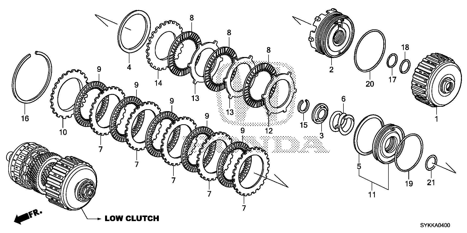 CLUTCH( LOW)(V6)