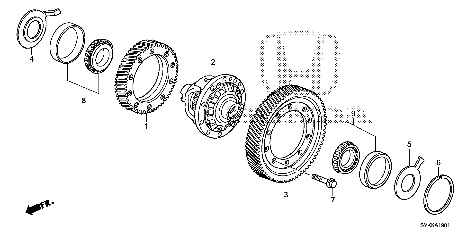 DIFFERENTIAL(4WD)(L4)
