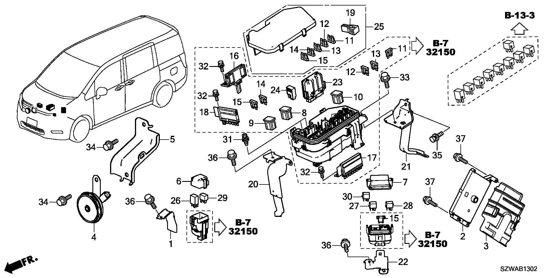CONTROL UNIT( ENGINE ROOM)(1) (130/530)