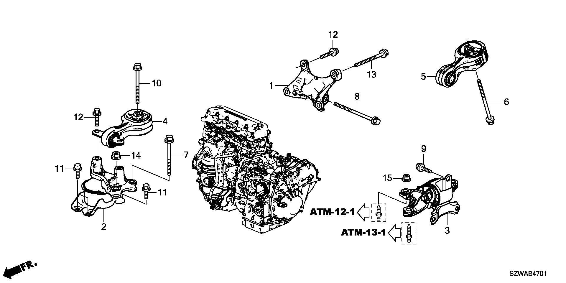 ENGINE MOUNT(130/530)