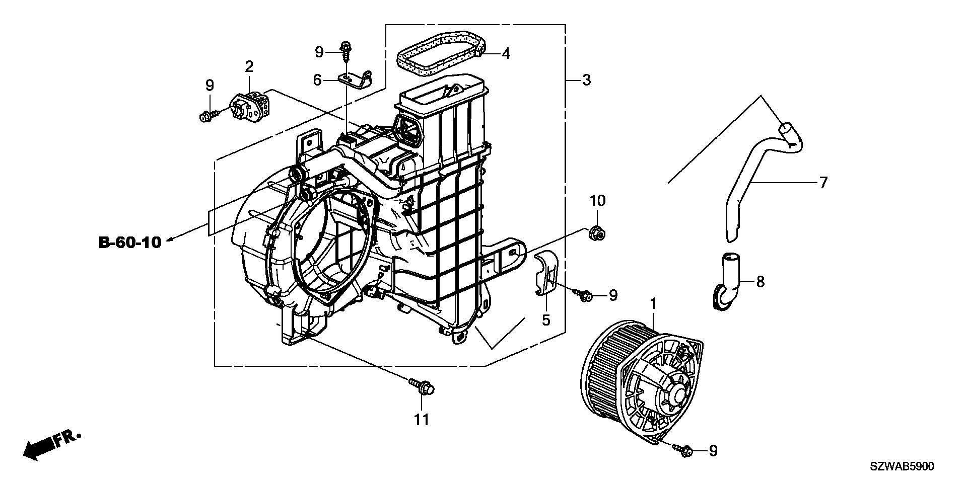 AIR CONDITIONER( REAR COOLING UNIT)