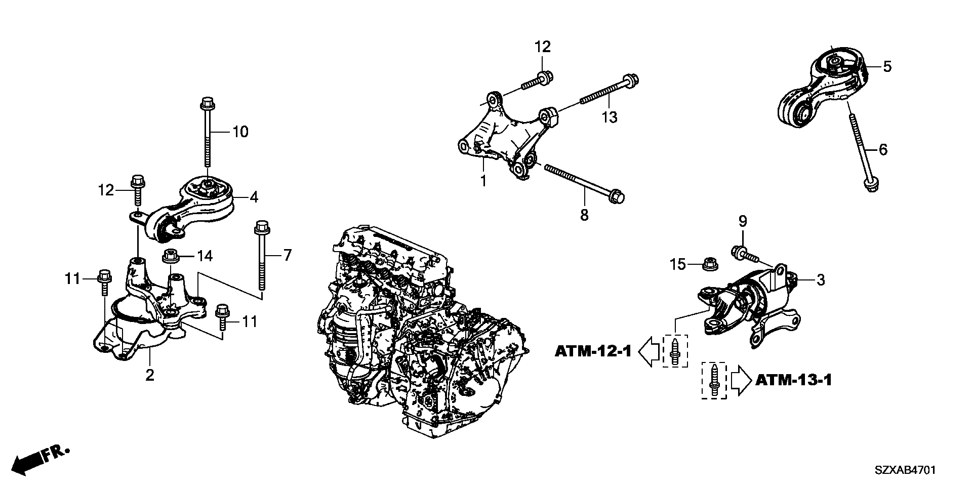 ENGINE MOUNT(130/530)