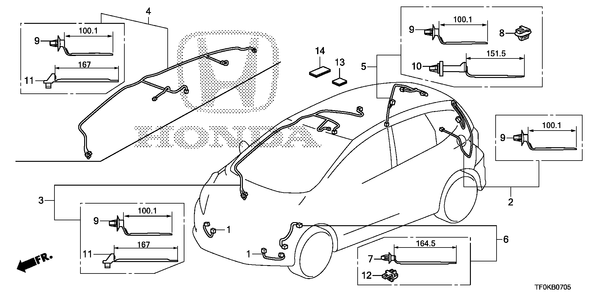 WIRE HARNESS(6)