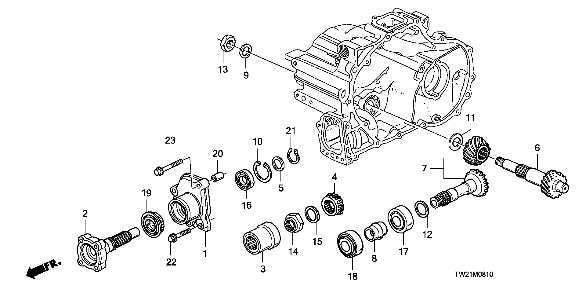 TRANSFER CASE(4WD)(UL/UR)