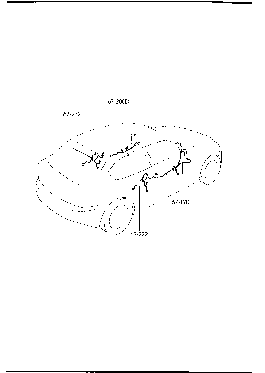 DOOR,  FLOOR &  SEALING  WIRE  HARNESS