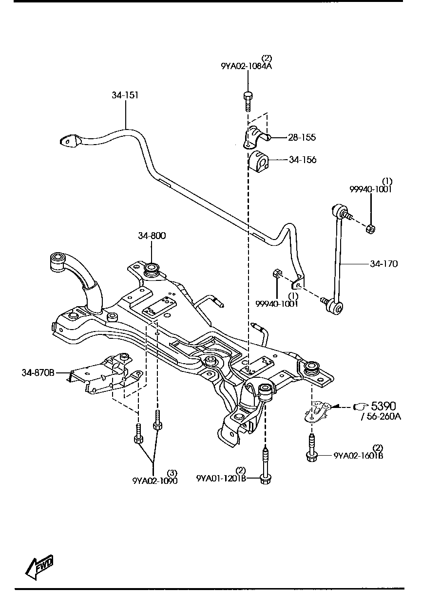 CROSSMEMBER &  STABILIZER