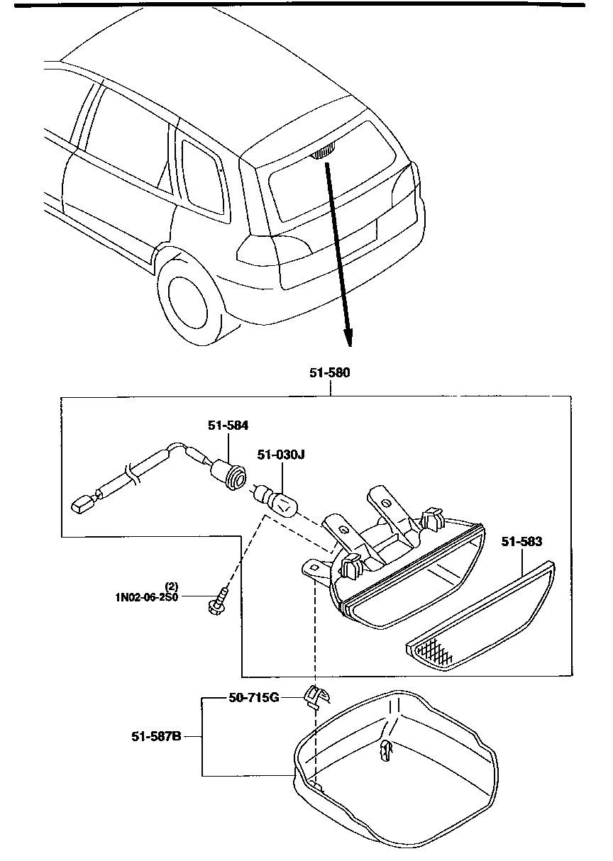 HIGH  MOUNT  STOP  LAMP