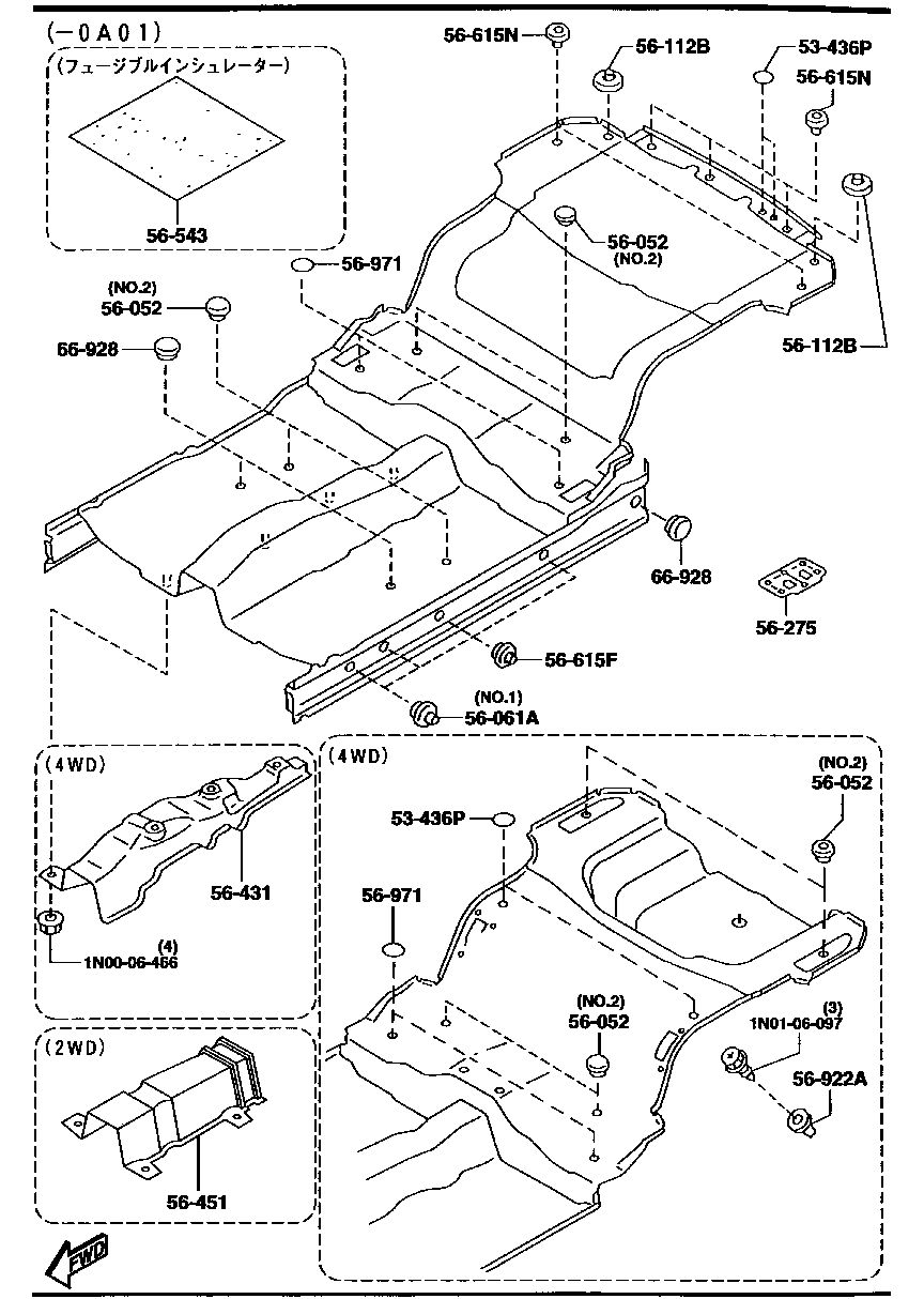 FLOOR  ATTACHMENT ( HOLE  COVER) (-0A01)