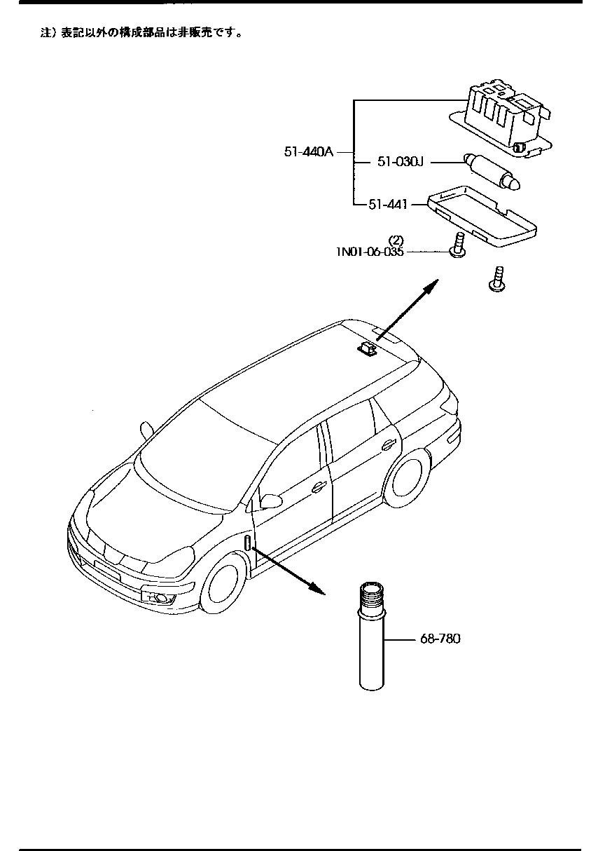 TRUNK  ROOM  LAMP &  FLAIR  SIGNAL