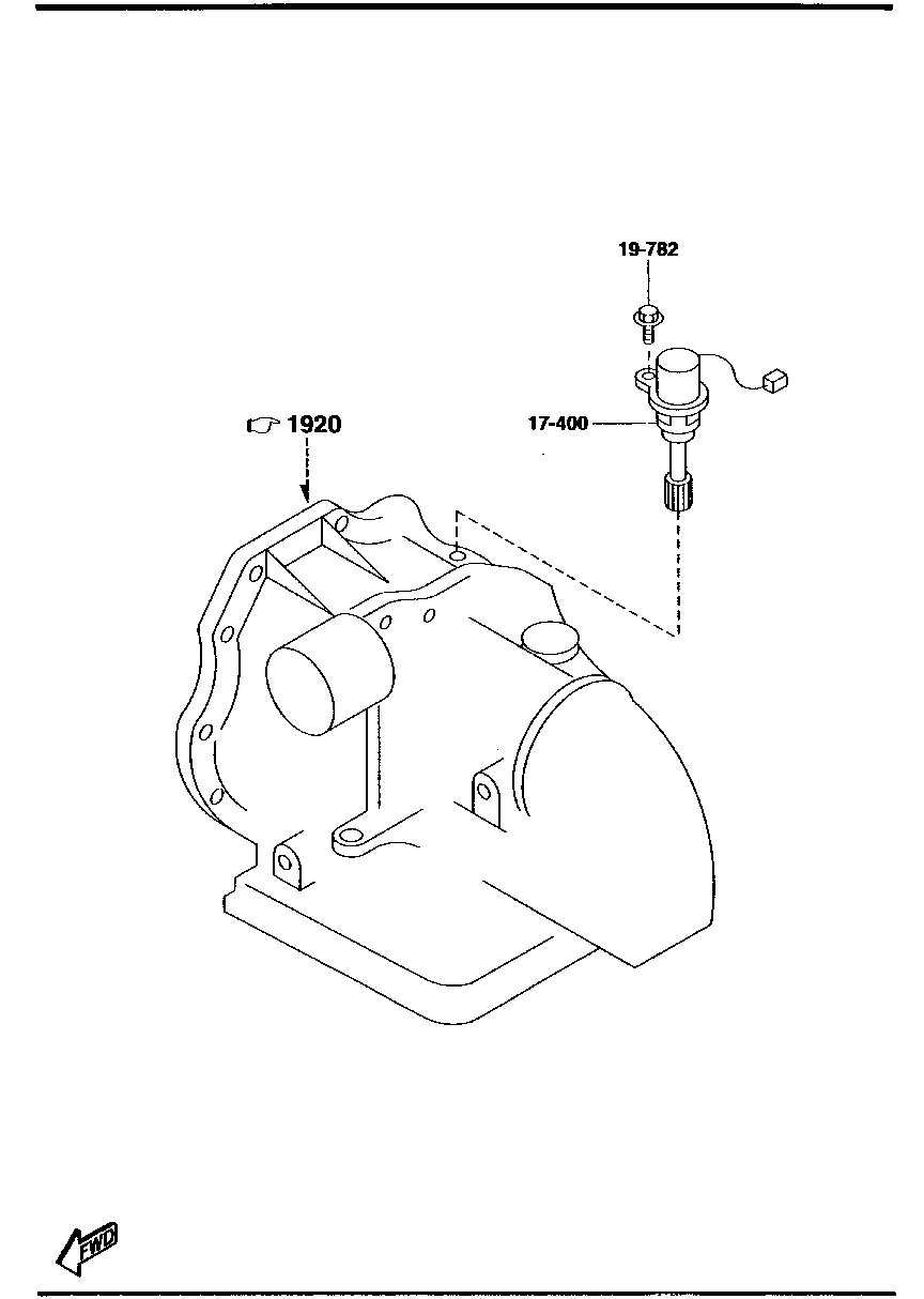 DRIVEN  GEAR ( AUTOMATIC  TRANSMISSION 4- SPEED) (2WD)