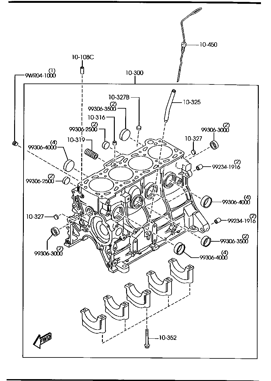 CYLINDER  BLOCK ( GASOLINE,LPG & CNG)