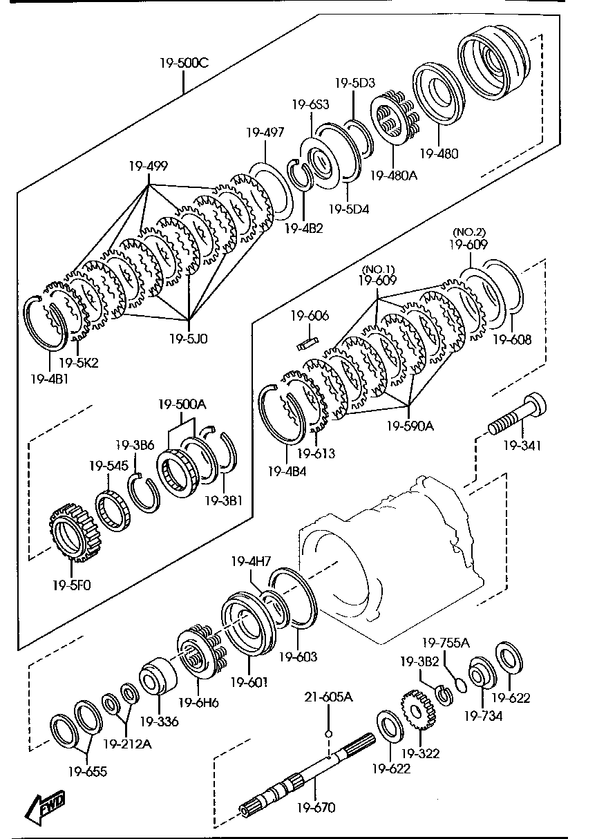 AUTOMATIC  TRANSMISSION  GOVERNOR,  LOW &  REBIRTH  PISTON