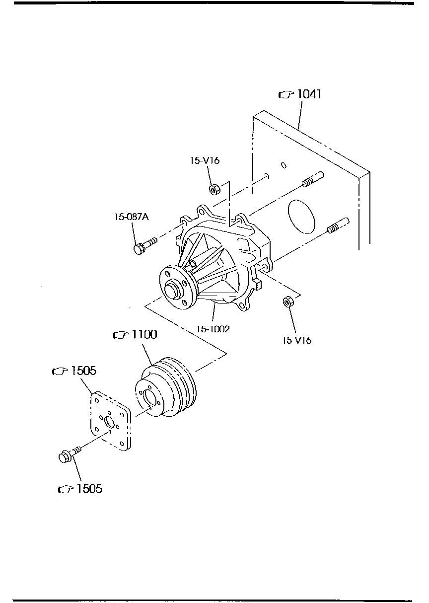 COOLING  SYSTEM( WATER  PUMP  BODY)