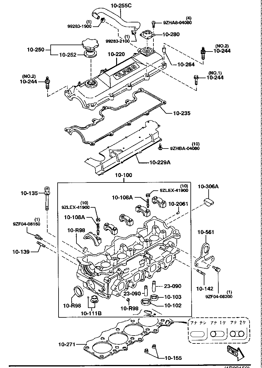 CYLINDER  HEAD &  COVER ( DIESEL)