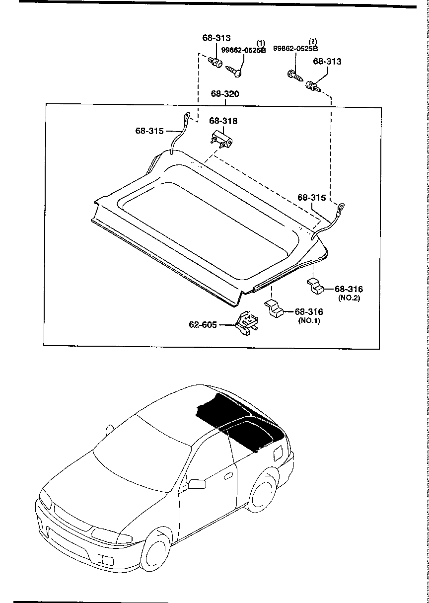 LUGGAGE  COVER (3- DOOR)