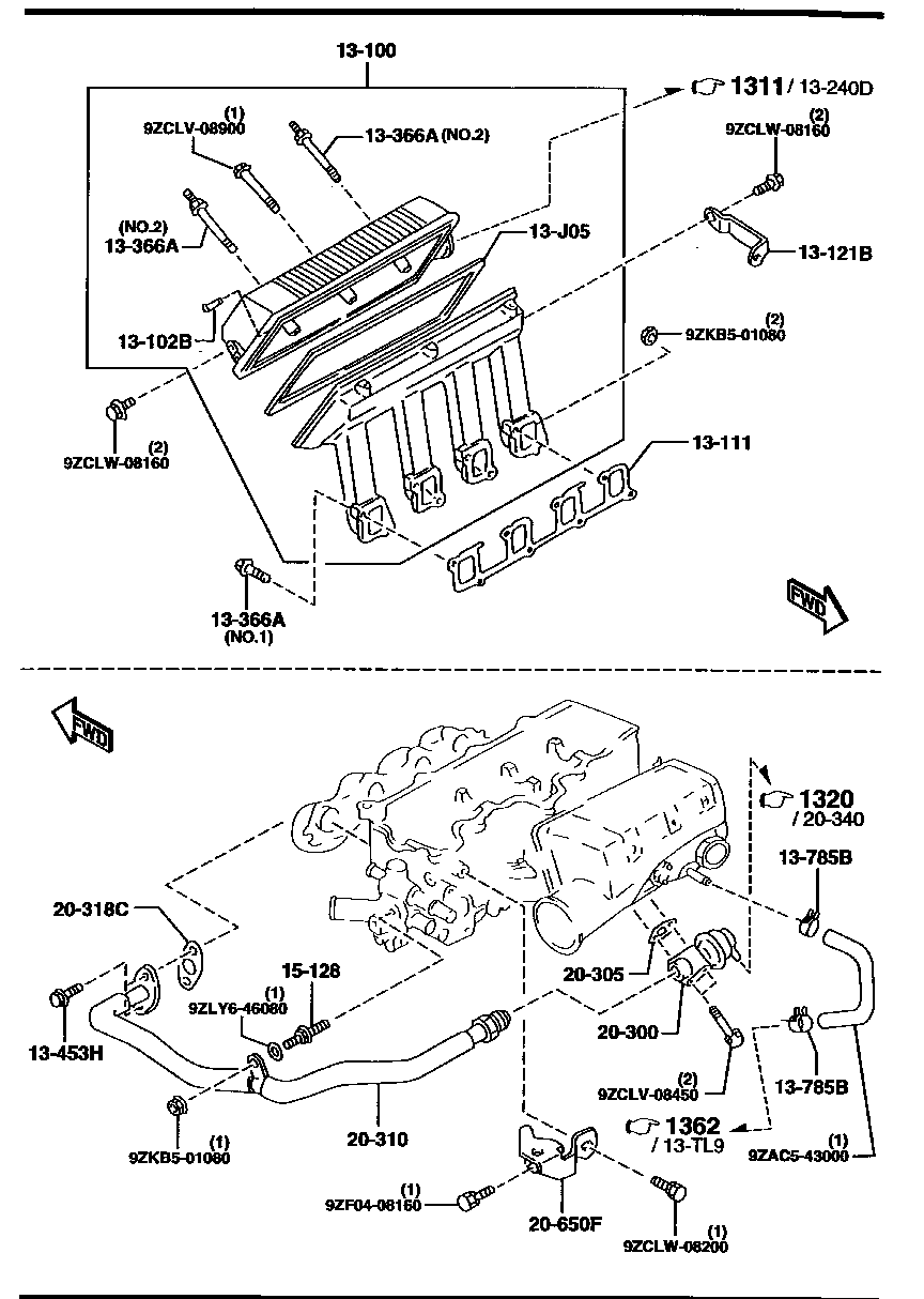 INLET  MANIFOLD ( DIESEL)