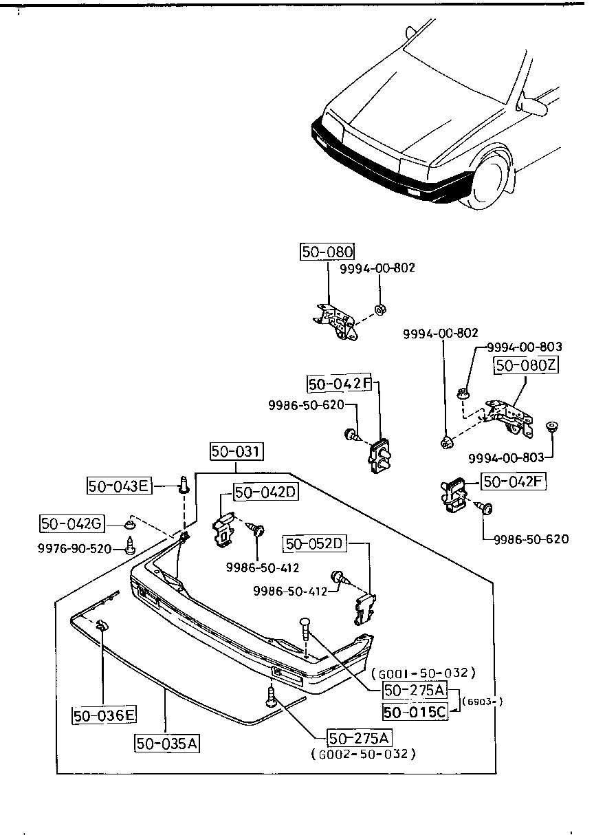 FRONT  BUMPER ( STANDARD  BUMPER)