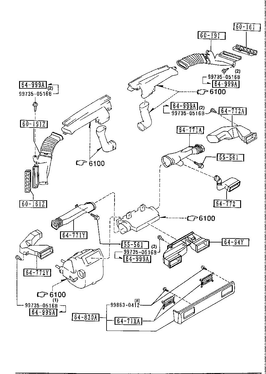 VENTILATOR ( SEDAN &  HATCHBACK)