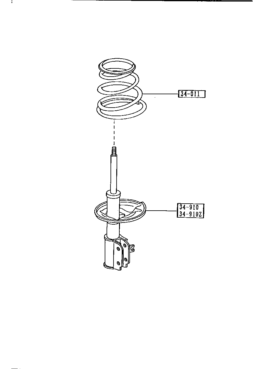 FRONT  SPRINGS &  DUMPER