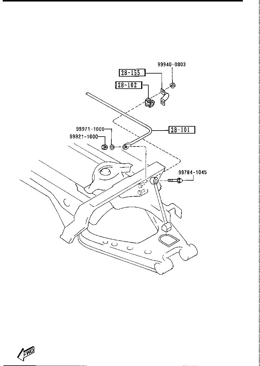 REAR  STABILIZER