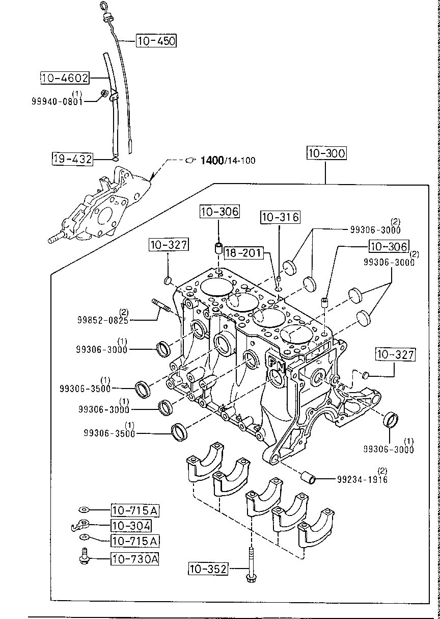 CYLINDER  BLOCK ( DIESEL)