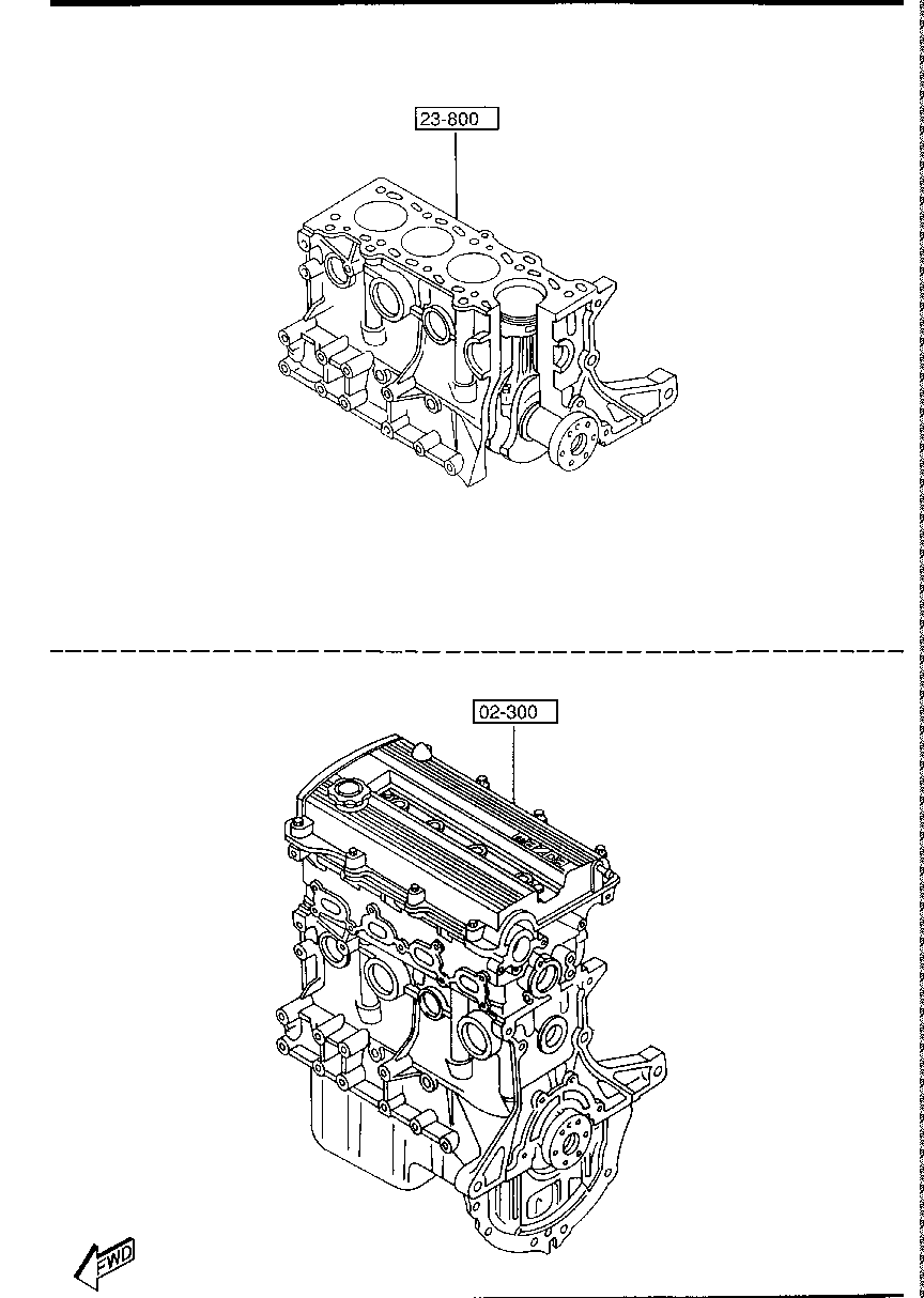 ENGINE &  GASKET  SET (1500CC)